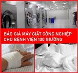 Máy giặt cho bệnh viện 100 giường
